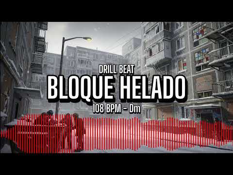 Drill Type Beat 144 BPM | Bloque Helado (Dm) | Dark Cold Street Drill Instrumental 2025