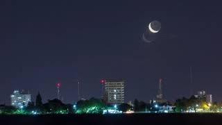TimeLapse Luna sobre San Lorenzo