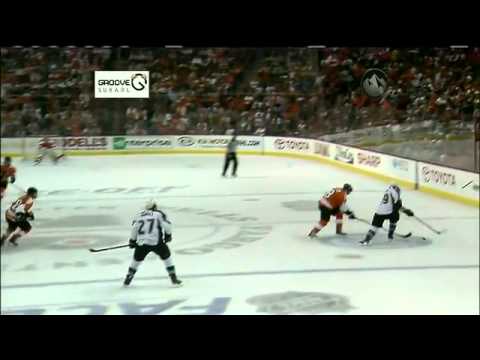 Claude Giroux Sick Goal vs Colorado (October,11,2010)