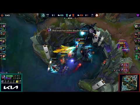 Rekkles INSANE Baron Steal Saved The Game !!!! - G2 VS RGE