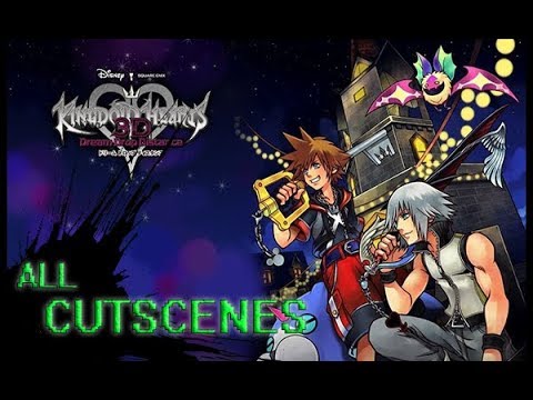 Kingdom Hearts Dream Drop Distance HD - All Cutscenes/Full Story+Secret Ending | 1080p HD
