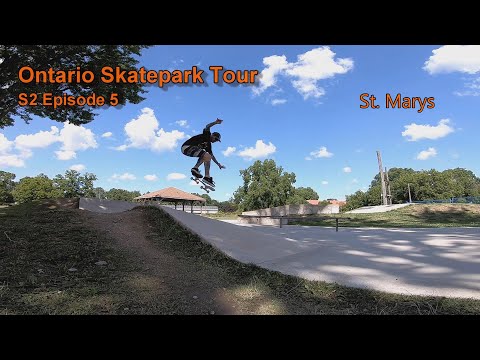 Ontario Skatepark Tour S2 Episode 5: St Marys Skatepark