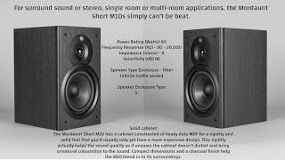 Video thumbnail for Mordaunt Short M10, Compact Bookshelf Speakers by Vintage - Present - Future