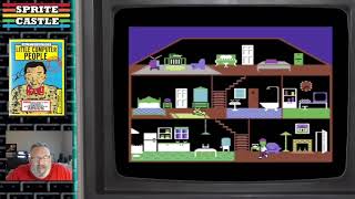 Sprite Castle Plays Little Computer People (Commodore 64)