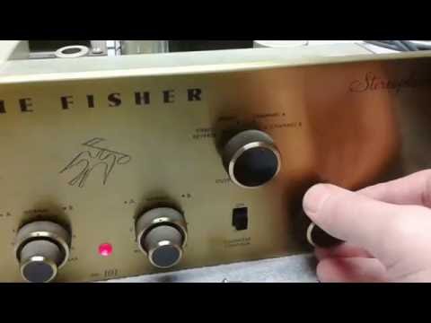 Fisher 101 Tube Amplifier "The Fisher 101" - Listen