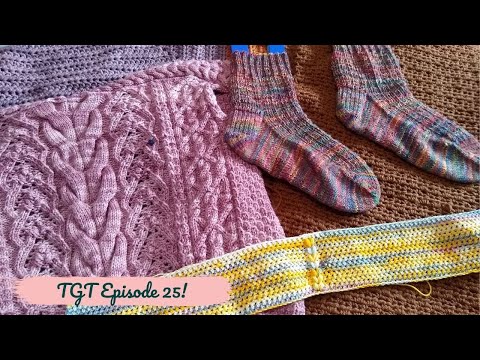 The Graceful Tangle | Knit and Crochet Video Podcast | Episode 25