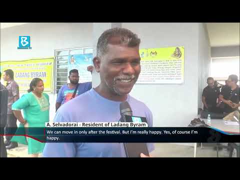 Deepavali lights to shine brightly in new homes of Ladang Byram residents