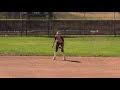 Izzy Pozar’s softball  skill video 