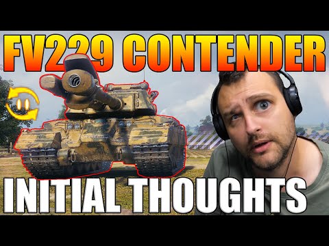 FV229 Contender: New T9 UK Heavy in World of Tanks!