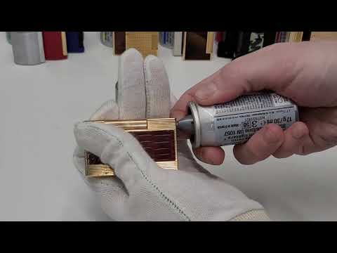 How to refill S.T. Dupont Ligne 2 & Ligne 1 Lighter (Line 1/2 lighter)
