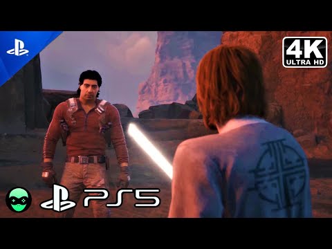 (PS5) Bode Betrays Cal & Kills Jedi Master Eno Cordova Scene - Star Wars Jedi Survivor (4K 60fps)