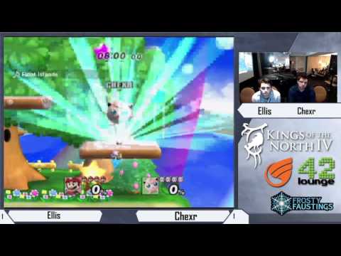 Kings Of The North IV - Ellis (Mario) vs Chexr (MK/Puff) -  Pools
