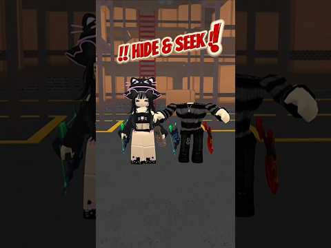 Hide & Seek wity my brother 😅 #roblox #mm2 #shorts