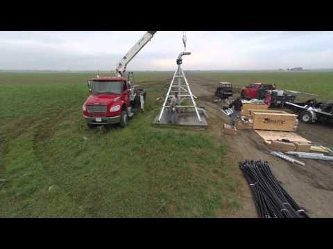 Four R Construction - Time Lapse of Assembling a Zimatic Pivot