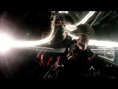 Amazing Glider Aerobatics with Fireworks in HD