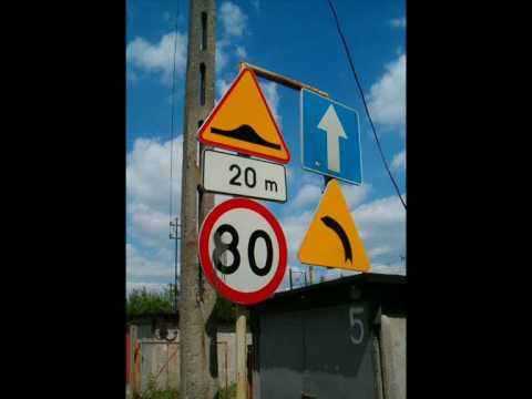 Śmieszne znaki i tablice drogowe z Łowicza i okolic.