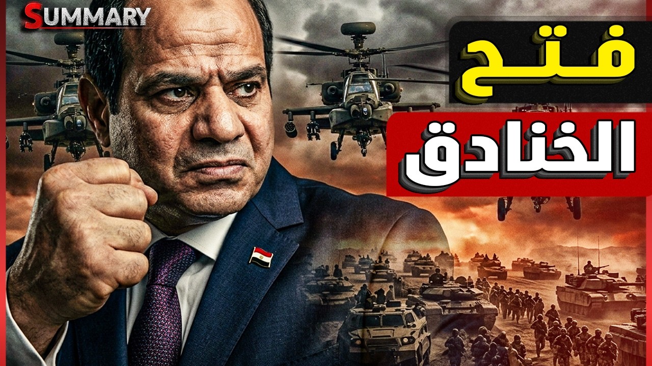 الجيش المصري يبني أخطر قاعدة عسكرية تحت الأرض على طريق السويس.. نتنياهو مذعور