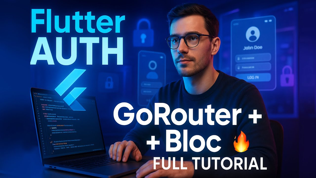 Flutter Authentication with Go Router & Bloc – Full Tutorial (Clean Architecture)