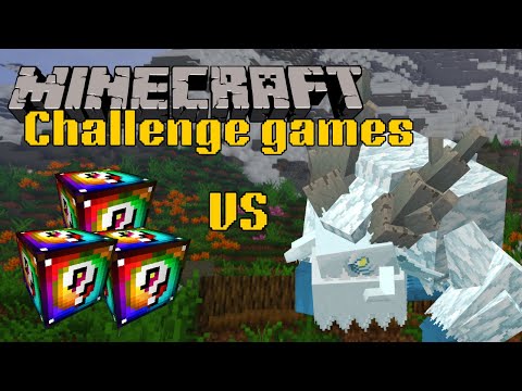 Minecraft: FROSTMAW CHALLENGE GAMES - Lucky God Block Mod - Modded Mini-Game