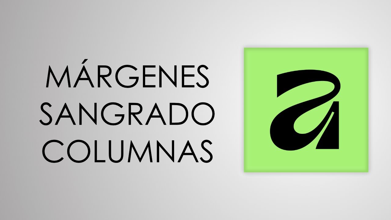 Márgenes, Sangrados y Columnas en Affinity