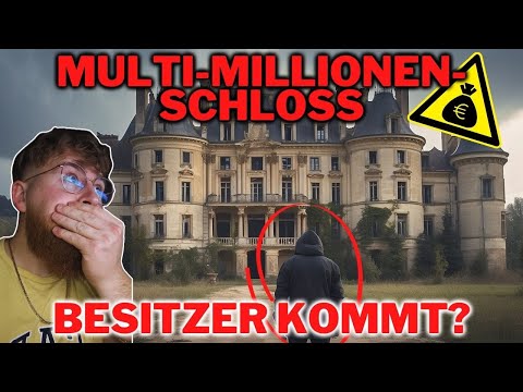 Abandoned MULTI-MILLION CASTLE 🏰 (CHATEAU) full of ANTIQUES!   OWNER IS COMING!😱🏃