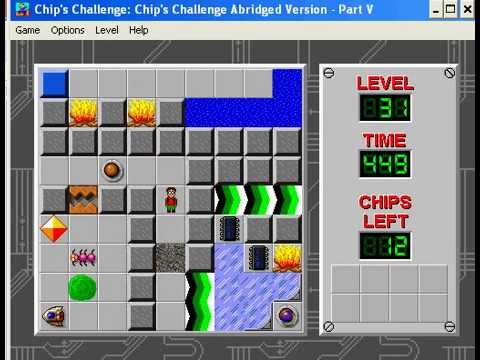Let's Play Chip's Challenge: TCCLPRejects Level 31 part 1