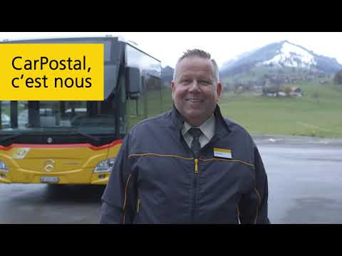 Manfred Mettler, conducteur CarPostal et responsable Infrastructure des arrêts et Garage