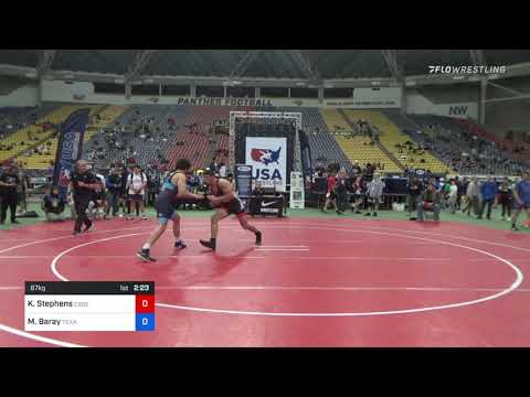 87 Kg Rr Rnd 5 - Kodiak Stephens, Ebbetts Pass Wrestling Vs Miguel Baray, Texas Fa2d