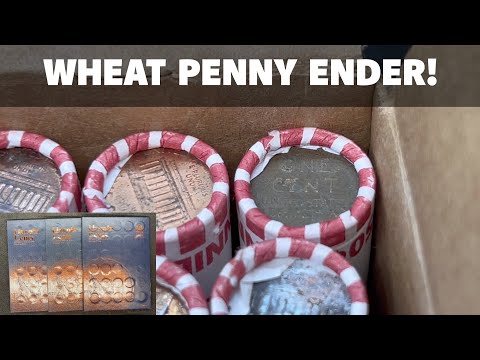 WHEAT PENNY ENDER! - $25 Penny Box Hunt and Fill - Episode 11