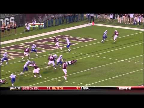 Tyler Russell hits Chris Smith for a 4 yard TD