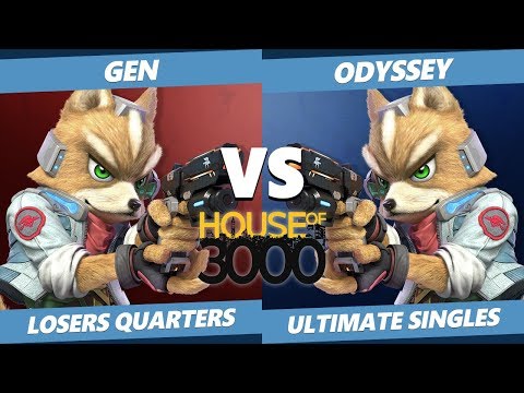 Smash Ultimate Tournament - Gen (Fox) Vs. Odyssey (Fox) SSBU Xeno 198 Losers Quarters