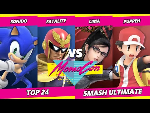 MomoCon 2022 Top 24 - Sonido & Fatality Vs. Lima & Puppeh - SSBU Ultimate Tournament