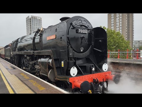 1Z70 The Steam Dreams Excursion with 70000 Britannia: The Departure