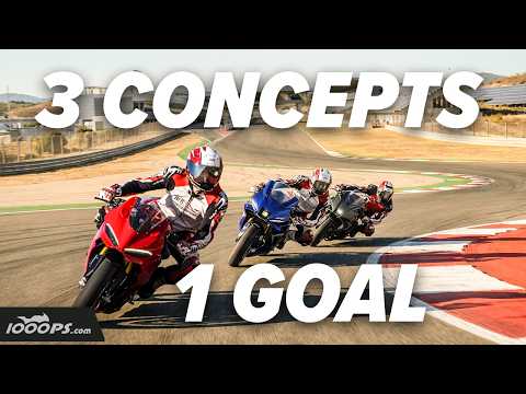 KTM 990 RC R: First Direct Comparison with R9 & Panigale V2