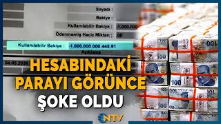 Market Alışverişine Gitti, Hesabında 1 Trilyon Lira Buldu! | NTV