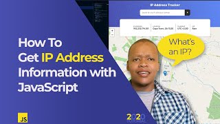 How to get IP information using JavaScript (Leafletjs and Ipify tutorial 2020)