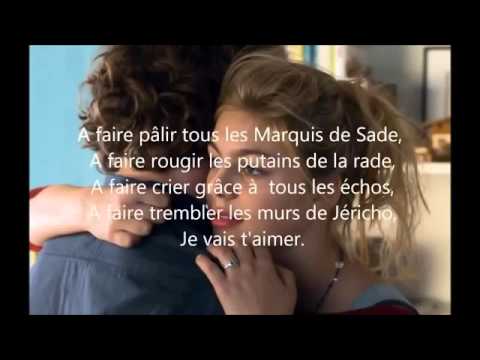 Louane - Je vais t'aimer paroles