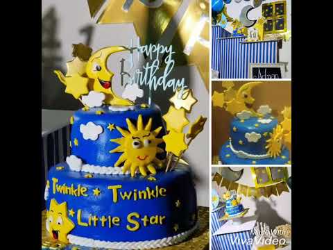 twinkle twinkle little star them cake l