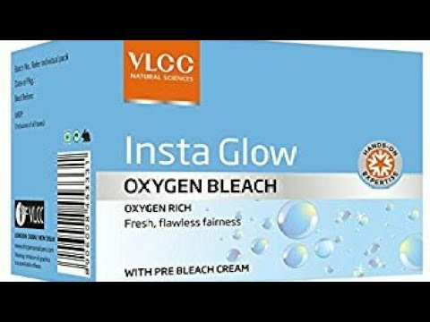 VLCC Insta Glow Oxygen Bleach Review