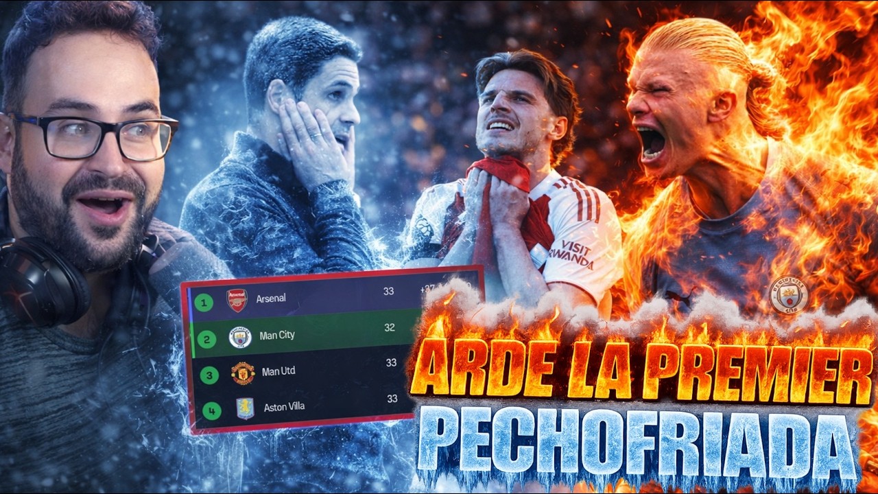 🔥CITY DESTROZA 2-1 a un ARSENAL al BORDE de la MAYOR PECHOFRIADA de la HISTORIA🥶