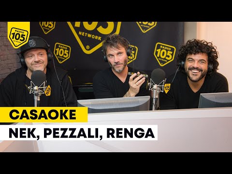 Il Casaoke di Nek, Max Pezzali e Francesco Renga: Come mai, Nuova Luce e Laura Non C'è!