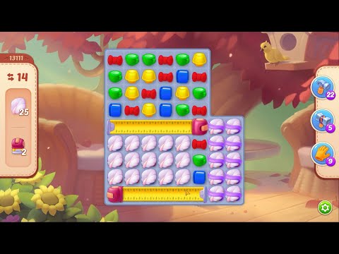 Homescapes Level 13111 No Boosters Gameplay #Bubunka