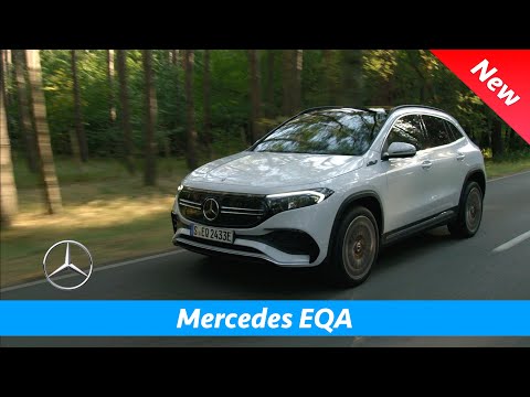 Mercedes EQA AMG Line 2021 - FIRST quick look | Fully electric CUV (battery range, power, price)