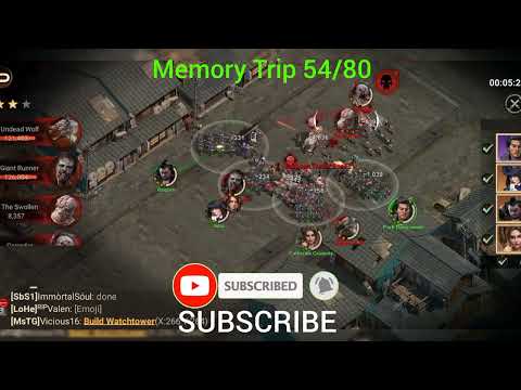 Memory Trip 54/80 doomsday last survivors 1 to 80 coming in chanel