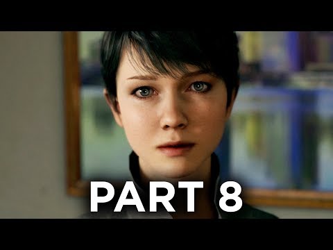 Detroit Become Human Gameplay Walkthrough Part 8 - ON THE RUN (Full Game)