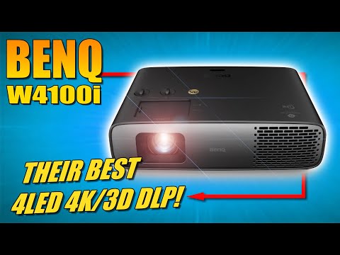 GREAT! Benq W4100i 4LED DLP 4K / 3D Home Theater Projector