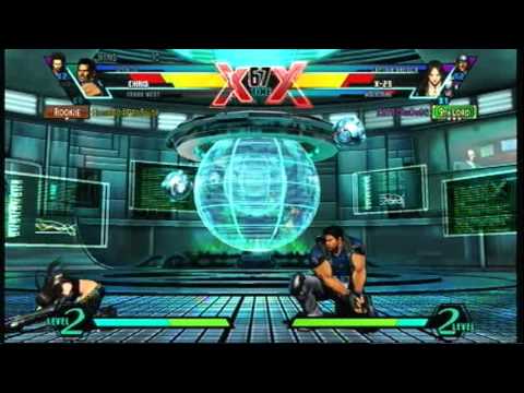 Ultimate Marvel Vs Capcom 3 Xbox Live Ranked Match vs Z3r0Cha0s95