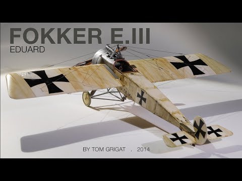 Eduard scale Modellkit Fokker E-III 1/48