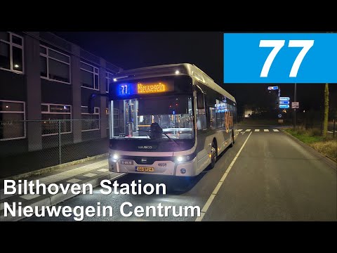 U-OV lijn 77: Station Bilthoven - Nieuwegein City | Transdev Utrecht | Transdev 4658 | 2025