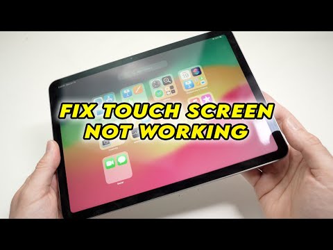 Fix Touch Screen Not Working on Any iPad
